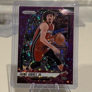 2024 Panini Prizm Jaime Jacquez Jr. 22/75 Purple Disco